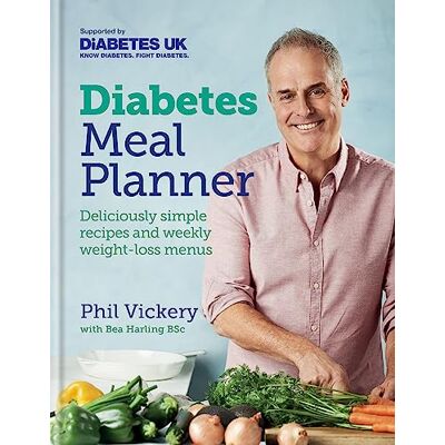 Vickery, Phil Diabetes Meal Planner: Deliciously simple recipes and weekly weight-loss menus – Supported by Diabetes UK - Publicité Vickery, Phil Diabetes Meal Planner: Deliciously simple recipes and weekly weight-loss menus – Supported by Diabetes UK - Publicité