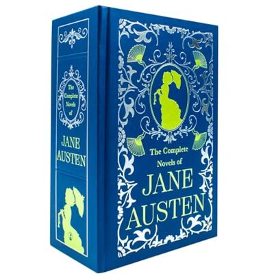 Austen, Jane The Complete Novels of Jane Austen Deluxe Leather Bound Classic: (Sense and Sensibility, Pride and Prejudice, Mansfield Park, Emma, Northanger Abbey, Persuasion) - Publicité Austen, Jane The Complete Novels of Jane Austen Deluxe Leather Bound Classic: (Sense and Sensibility, Pride and Prejudice, Mansfield Park, Emma, Northanger Abbey, Persuasion) - Publicité