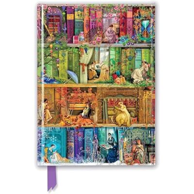 Aimee Stewart Foiled Journal: A Stitch in Time Bookshelves - Publicité Aimee Stewart Foiled Journal: A Stitch in Time Bookshelves - Publicité