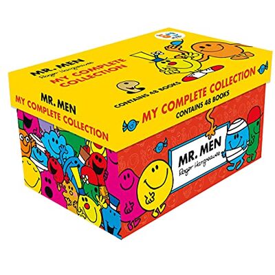 Hargreaves, Roger Mr. Men My Complete Collection: All 48 Mr Men Books in One Fantastic Box-Set - Publicité Hargreaves, Roger Mr. Men My Complete Collection: All 48 Mr Men Books in One Fantastic Box-Set - Publicité