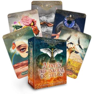 McCarty, Jen Mystic's Imaginarium Oracle Deck: 44 Full-color Cards and 90-page Guidebook) - Publicité McCarty, Jen Mystic's Imaginarium Oracle Deck: 44 Full-color Cards and 90-page Guidebook) - Publicité