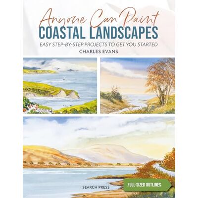 Evans, Charles Anyone Can Paint Coastal Landscapes: 6 Easy Step-by-step Projects to Get You Started - Publicité Evans, Charles Anyone Can Paint Coastal Landscapes: 6 Easy Step-by-step Projects to Get You Started - Publicité