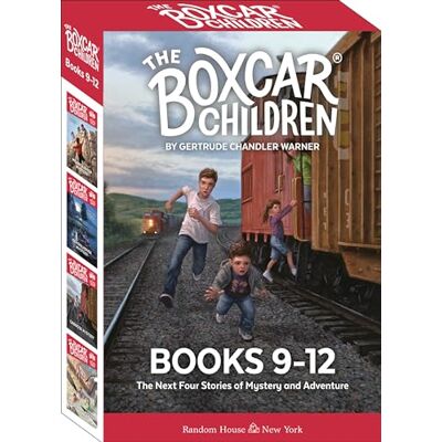 Warner, Gertrude Chandler The Boxcar Children Mysteries Boxed Set 9-12 - Publicité Warner, Gertrude Chandler The Boxcar Children Mysteries Boxed Set 9-12 - Publicité