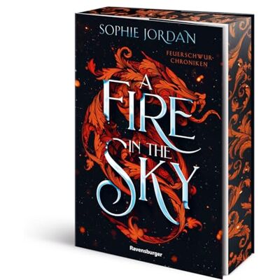 Jordan, Sophie A Fire in the Sky Feuerschwur-Chroniken, Band 1 - Publicité Jordan, Sophie A Fire in the Sky Feuerschwur-Chroniken, Band 1 - Publicité