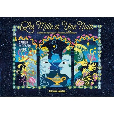 Cahier de Dessin Animé Les Mille et une nuits - Publicité Cahier de Dessin Animé Les Mille et une nuits - Publicité