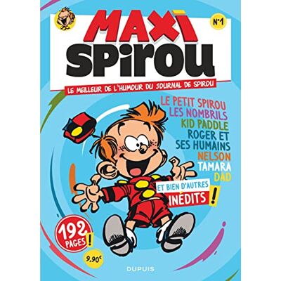 Collectif Maxi Spirou Spécial humour - Publicité Collectif Maxi Spirou Spécial humour - Publicité