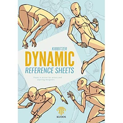 Kibbitzer Dynamic reference sheets. Poses in action for artists and aspiring designers. Nuova ediz. Publicité Kibbitzer Dynamic reference sheets. Poses in action for artists and aspiring designers. Nuova ediz. Publicité