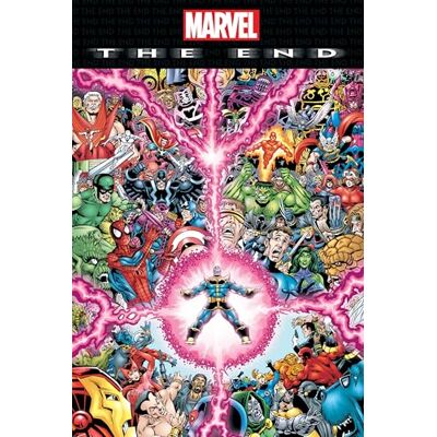 David, Peter MARVEL: THE END OMNIBUS JIM STARLIN COVER - Publicité David, Peter MARVEL: THE END OMNIBUS JIM STARLIN COVER - Publicité