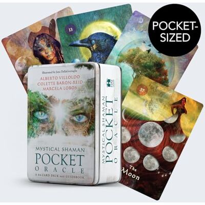 Villoldo, Alberto Mystical Shaman Pocket Oracle Cards: A 64-card Deck and Guidebook - Publicité Villoldo, Alberto Mystical Shaman Pocket Oracle Cards: A 64-card Deck and Guidebook - Publicité