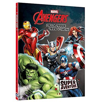 AVENGERS Super Aventure Les origines MARVEL: . Publicité AVENGERS Super Aventure Les origines MARVEL: . Publicité