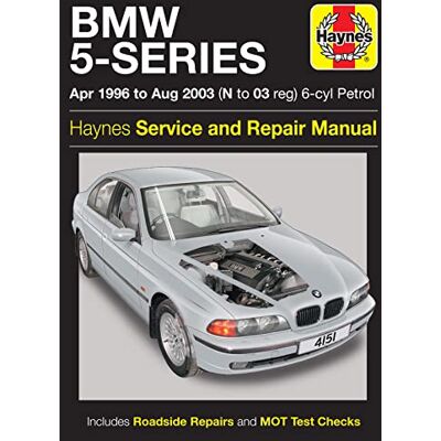 Haynes BMW 5-Series 6-cyl Petrol (April 96 Aug 03) Repair Manual: 96-03 - Publicité Haynes BMW 5-Series 6-cyl Petrol (April 96 Aug 03) Repair Manual: 96-03 - Publicité