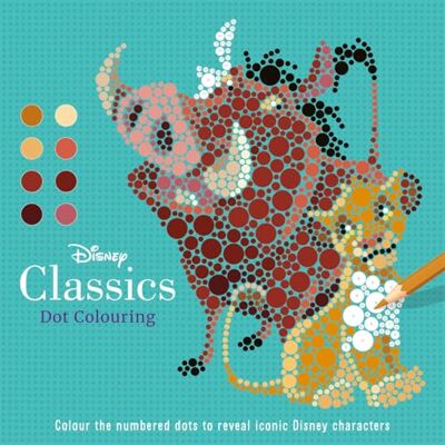 Walt Disney Disney Classics: Dot Colouring - Publicité Walt Disney Disney Classics: Dot Colouring - Publicité