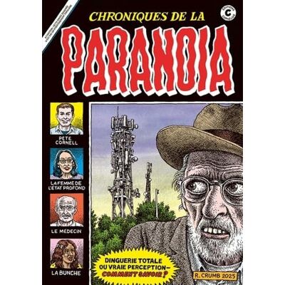 Crumb, Robert Chroniques de la paranoïa - Publicité Crumb, Robert Chroniques de la paranoïa - Publicité