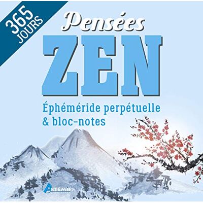 Collectif Pensées zen Éphéméride bloc-notes - Publicité Collectif Pensées zen Éphéméride bloc-notes - Publicité