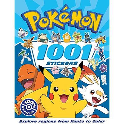 Pokémon: 1001 Stickers - Publicité Pokémon: 1001 Stickers - Publicité
