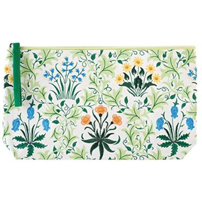 Galison William Morris Celandine Embroidered Pouch - Publicité Galison William Morris Celandine Embroidered Pouch - Publicité