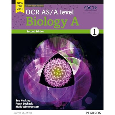 Hocking, Sue OCR AS/A level Biology A Student Book 1 + ActiveBook - Publicité Hocking, Sue OCR AS/A level Biology A Student Book 1 + ActiveBook - Publicité