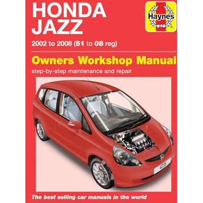 Haynes Honda Jazz (02 08) Repair Manual - Publicité Haynes Honda Jazz (02 08) Repair Manual - Publicité