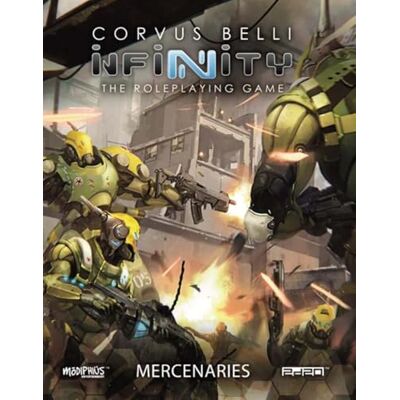 Modiphius Infinity War Market: The Mercenaries Sourcebook Role Playing Game RPG English - Publicité Modiphius Infinity War Market: The Mercenaries Sourcebook Role Playing Game RPG English - Publicité