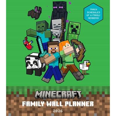2026 Minecraft Family Wall Planner - Publicité 2026 Minecraft Family Wall Planner - Publicité