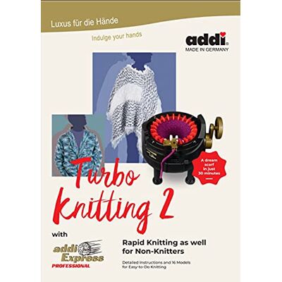 Addi Livre Turbo-Knitting 2 Express Professional 996-0 - Publicité Addi Livre Turbo-Knitting 2 Express Professional 996-0 - Publicité