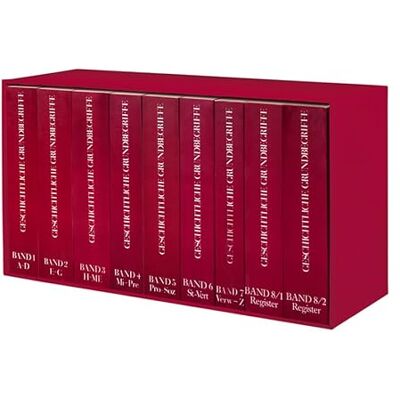 Geschichtliche Grundbegriffe: Historisches Lexikon zur politisch-sozialen Sprache in Deutschland. Band 1-8/2 - Publicité Geschichtliche Grundbegriffe: Historisches Lexikon zur politisch-sozialen Sprache in Deutschland. Band 1-8/2 - Publicité