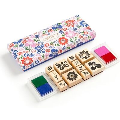 Galison Liberty Rubber Stamp Set - Publicité Galison Liberty Rubber Stamp Set - Publicité