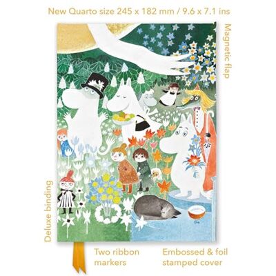 Moomin: Dangerous Journey Foiled Quarto Journal - Publicité Moomin: Dangerous Journey Foiled Quarto Journal - Publicité