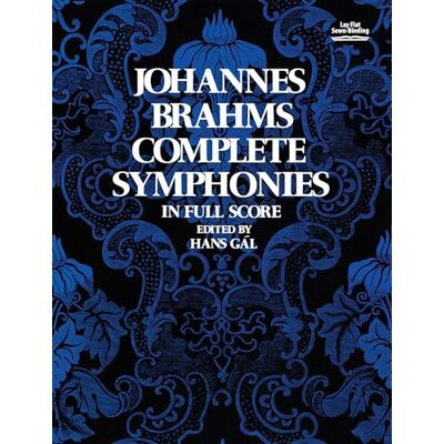 Brahms Complete symphonies in full score - Publicité Brahms Complete symphonies in full score - Publicité