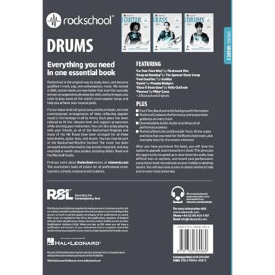 Various Rockschool Drums Grade 2 (2024). Comprend Enregistrement(s) en ligne - Publicité Various Rockschool Drums Grade 2 (2024). Comprend Enregistrement(s) en ligne - Publicité