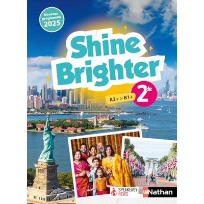 Benkhaled, Sabrina Shine Brighter Anglais 2de - Publicité Benkhaled, Sabrina Shine Brighter Anglais 2de - Publicité