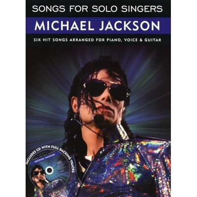 Jackson, Michael (ar Songs for solo singers: michael jackson piano, voix, guitare+cd - Publicité Jackson, Michael (ar Songs for solo singers: michael jackson piano, voix, guitare+cd - Publicité
