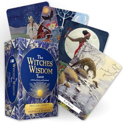 Curott, Phyllis The Witches Wisdom Tarot Standard Edition: A 78-card Deck and Guidebook - Publicité Curott, Phyllis The Witches Wisdom Tarot Standard Edition: A 78-card Deck and Guidebook - Publicité