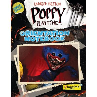 Scholastic Poppy Playtime: Orientation Notebook (Revised and Updated Edition) - Publicité Scholastic Poppy Playtime: Orientation Notebook (Revised and Updated Edition) - Publicité