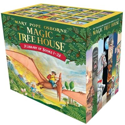 Osborne, Mary Pope Magic Tree House Books 1-28 Boxed Set - Publicité Osborne, Mary Pope Magic Tree House Books 1-28 Boxed Set - Publicité