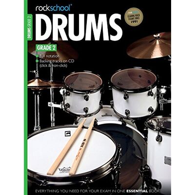 Various Rockschool Drums Grade 2 - Publicité Various Rockschool Drums Grade 2 - Publicité