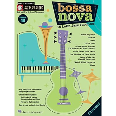Divers, Auteurs Bossa nova 10 latin jazz favorites recueil + media online - Publicité Divers, Auteurs Bossa nova 10 latin jazz favorites recueil + media online - Publicité