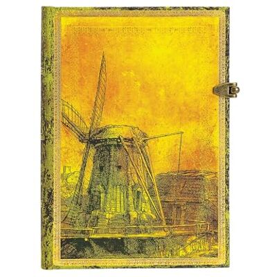 Paperblanks Carnet rigide 350ème Anniversaire de la Mort de Rembrandt Midi Non ligné 240p. Publicité Paperblanks Carnet rigide 350ème Anniversaire de la Mort de Rembrandt Midi Non ligné 240p. Publicité
