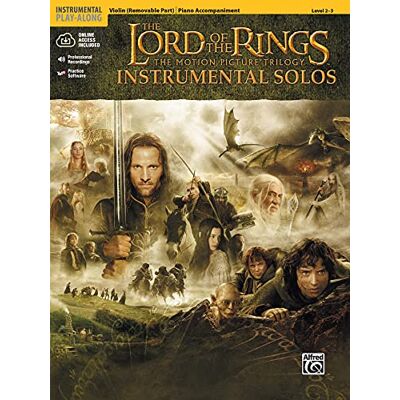 Lord of the Rings, The (violin/CD) --- Violon/Piano Shore, Howard --- Alfred Publishing - Publicité Lord of the Rings, The (violin/CD) --- Violon/Piano Shore, Howard --- Alfred Publishing - Publicité