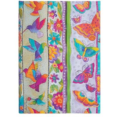 Paperblanks Carnets à Couverture Rigide Colibris et Papillons Non ligné Midi (130 × 180 mm) - Publicité Paperblanks Carnets à Couverture Rigide Colibris et Papillons Non ligné Midi (130 × 180 mm) - Publicité