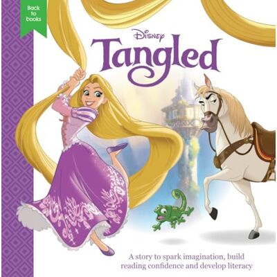 Disney Back to Books: Tangled - Publicité Disney Back to Books: Tangled - Publicité