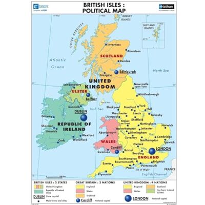 Collectif Les îles Britanniques en anglais : Politique/Influence britannique dans le monde - Publicité Collectif Les îles Britanniques en anglais : Politique/Influence britannique dans le monde - Publicité