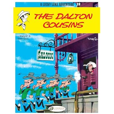 Morris Lucky Luke tome 28 The Dalton cousins (28) - Publicité Morris Lucky Luke tome 28 The Dalton cousins (28) - Publicité