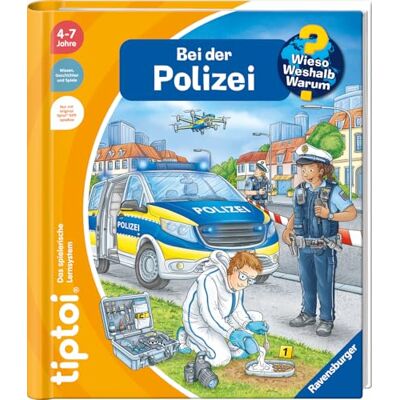 Tober, Heike tiptoi® Wieso? Weshalb? Warum? Bei der Polizei - Publicité Tober, Heike tiptoi® Wieso? Weshalb? Warum? Bei der Polizei - Publicité