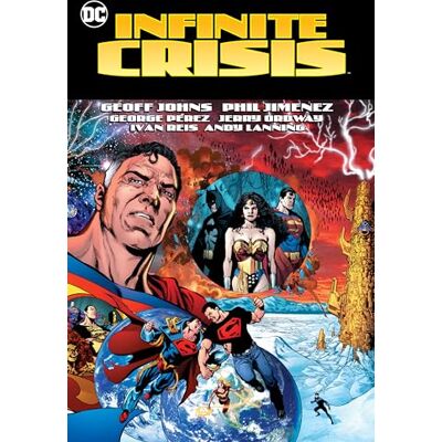 Geoff Johns Infinite Crisis (2023 Edition) - Publicité Geoff Johns Infinite Crisis (2023 Edition) - Publicité