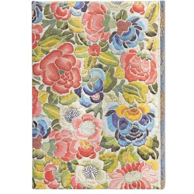 Paperblanks Varzi Dal 1956 Agenda 2024 – 12 mois, mini, journalier – Broderie de l'opéra de Pékin, le jardin des poires – 10 x 14 cm - Publicité Paperblanks Varzi Dal 1956 Agenda 2024 – 12 mois, mini, journalier – Broderie de l'opéra de Pékin, le jardin des poires – 10 x 14 cm - Publicité