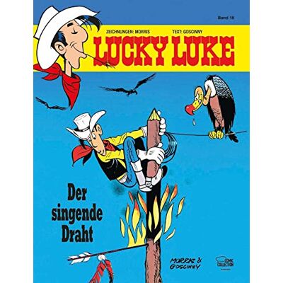 Morris Lucky Luke 18 Der singende Draht - Publicité Morris Lucky Luke 18 Der singende Draht - Publicité
