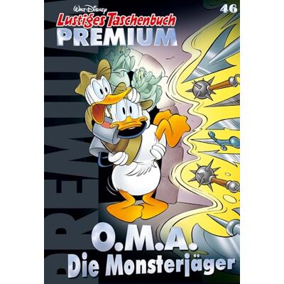 Disney Lustiges Taschenbuch Premium 46: O.M.A. Die Monsterjäger - Publicité Disney Lustiges Taschenbuch Premium 46: O.M.A. Die Monsterjäger - Publicité