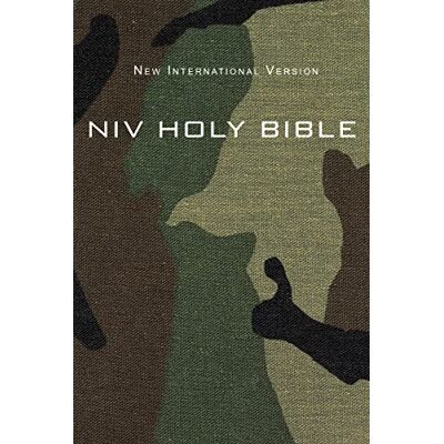 Zondervan NIV, Holy Bible, Compact, Paperback, Woodland Camo - Publicité Zondervan NIV, Holy Bible, Compact, Paperback, Woodland Camo - Publicité