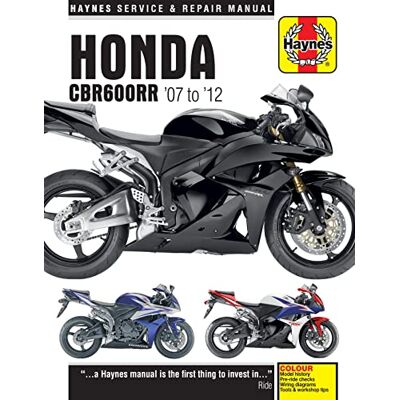 Haynes Honda Cbr600rr, '07-'12 Repair Manual - Publicité Haynes Honda Cbr600rr, '07-'12 Repair Manual - Publicité
